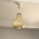 Image d'une suspension globe opaline