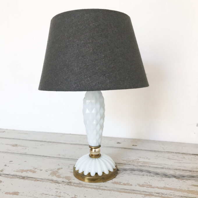 photo lampe opaline vintage