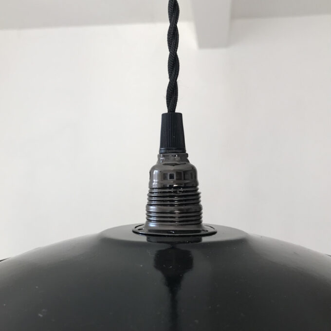 Image de la suspension métal noir vintage