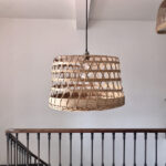 Image de la suspension osier vintage
