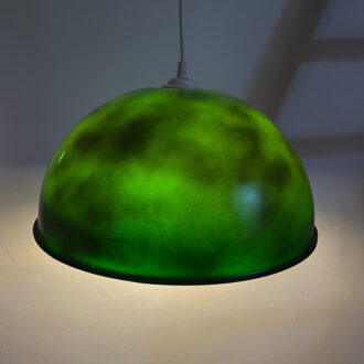 image suspension verte