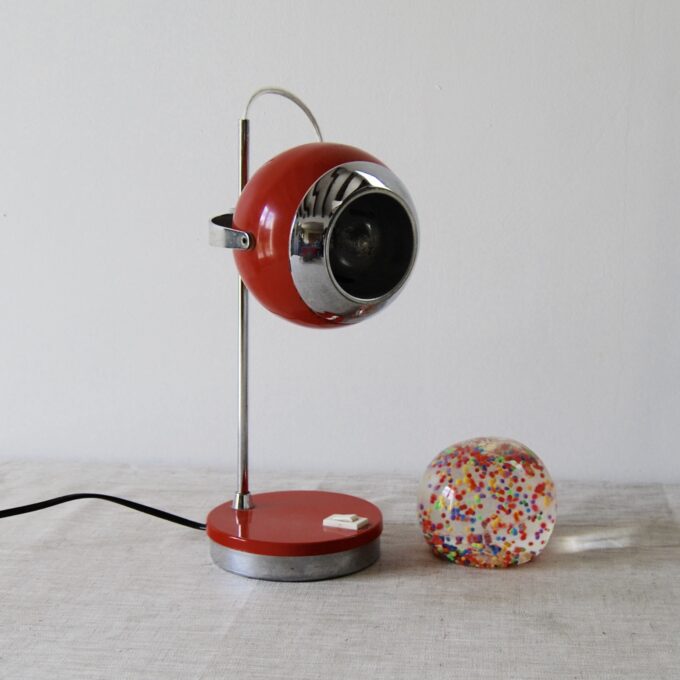 image Lampe eye ball vintage
