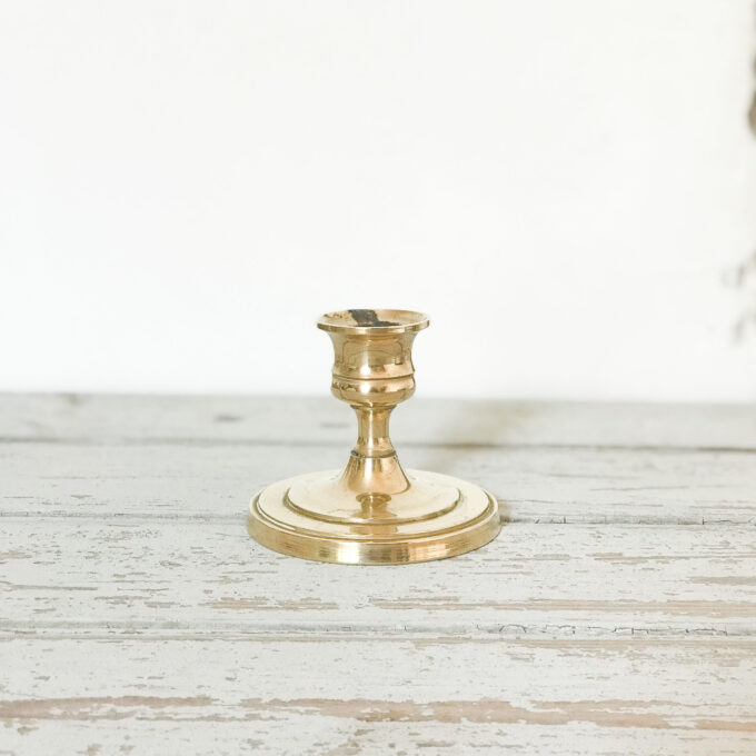 Image du bougeoir laiton ancien