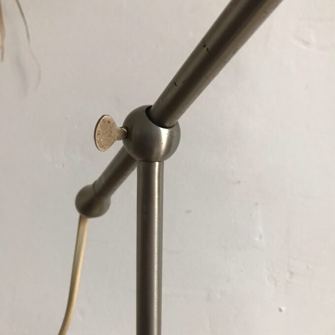 Image de la lampe de bureau métal et opaline