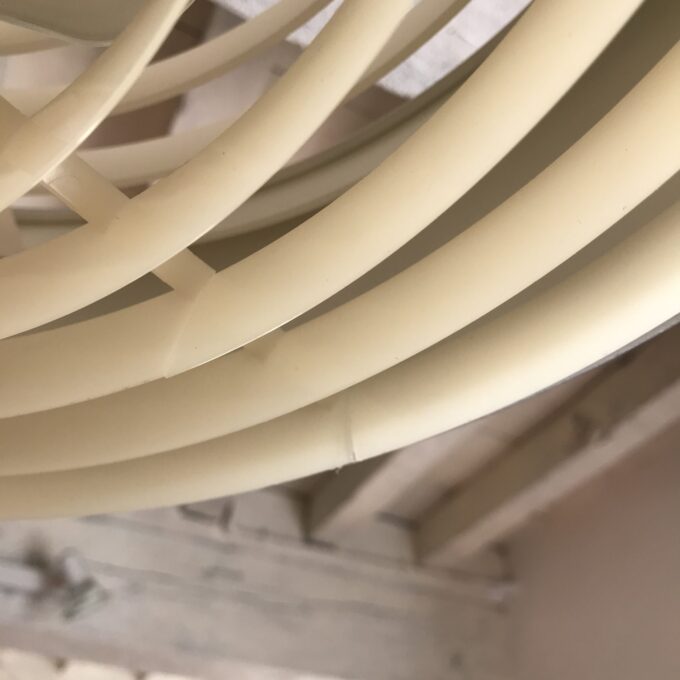 Image de la suspension aluminium vintage