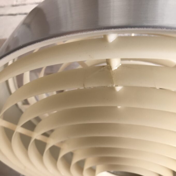 Image de la suspension aluminium vintage