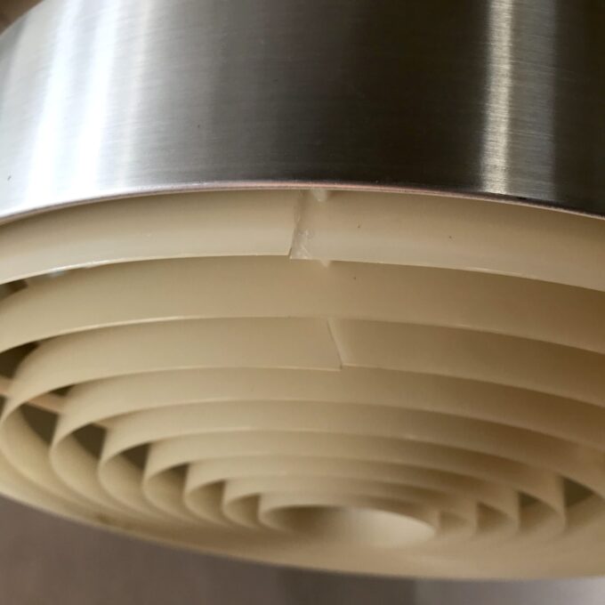 Image de la suspension aluminium vintage