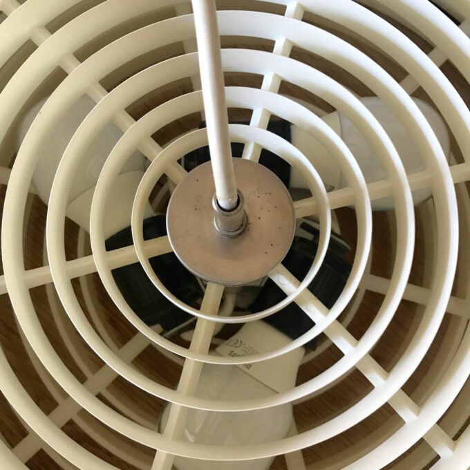 Image de la suspension aluminium vintage