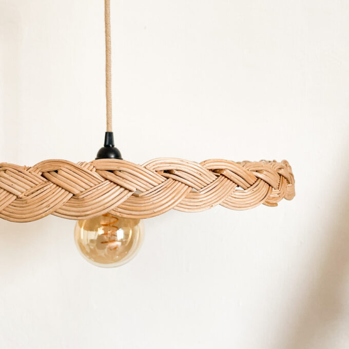 Photo de la Suspension en rotin