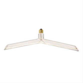 Image ampoule LED transparente cintre