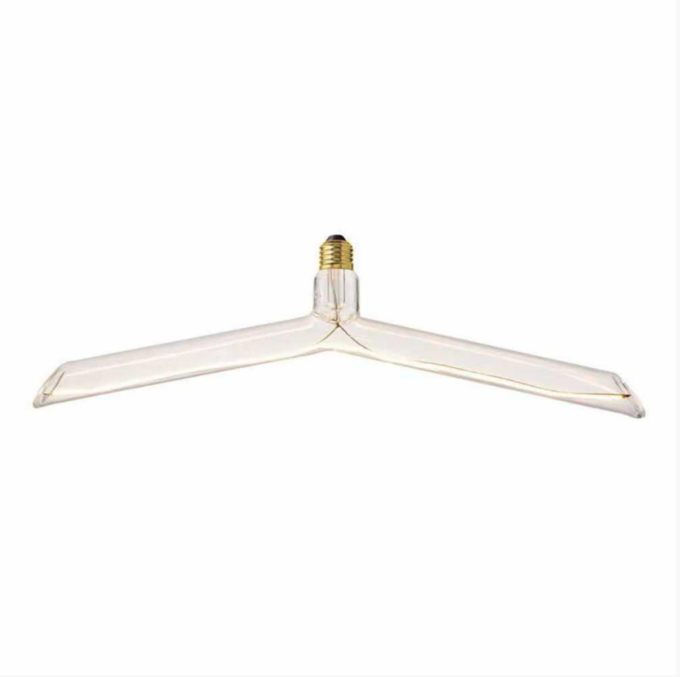 Image ampoule LED transparente cintre