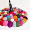 Baladeuse colorée en feutre image baladeuse colorée en feutre
