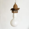 image lampe baladeuse en bois vintage