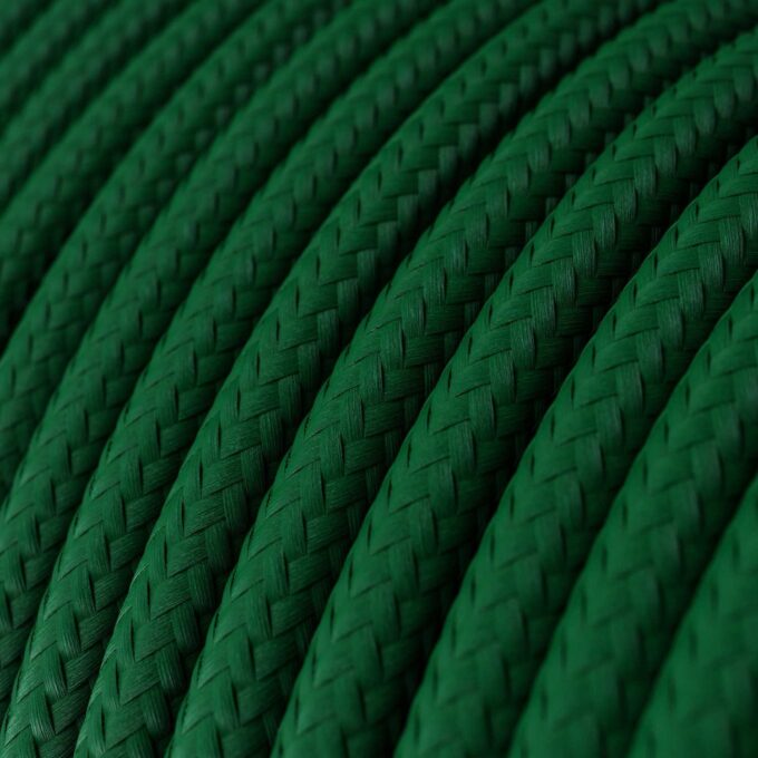 image câble électrique vert