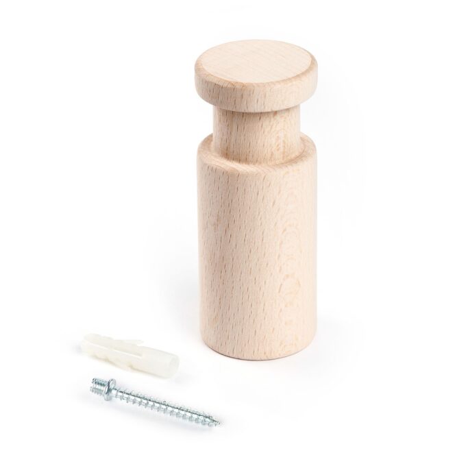 image patère murale en bois