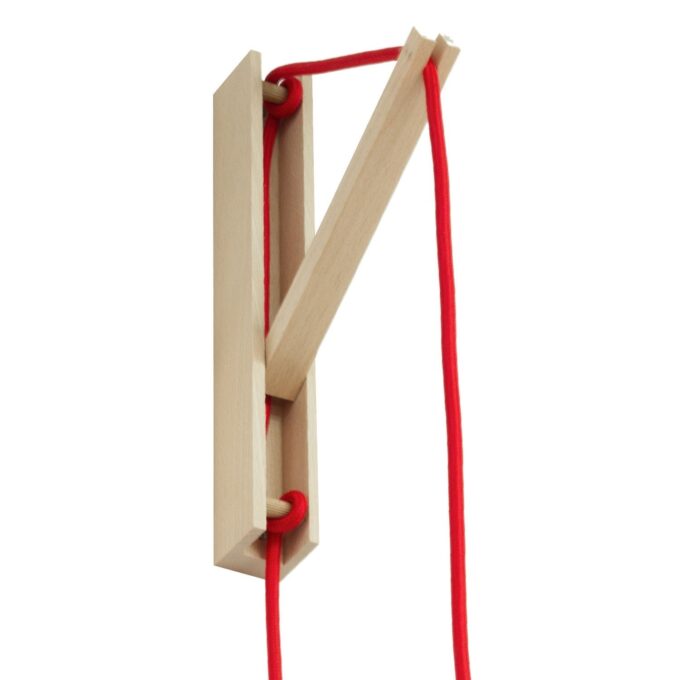 image support mural en bois