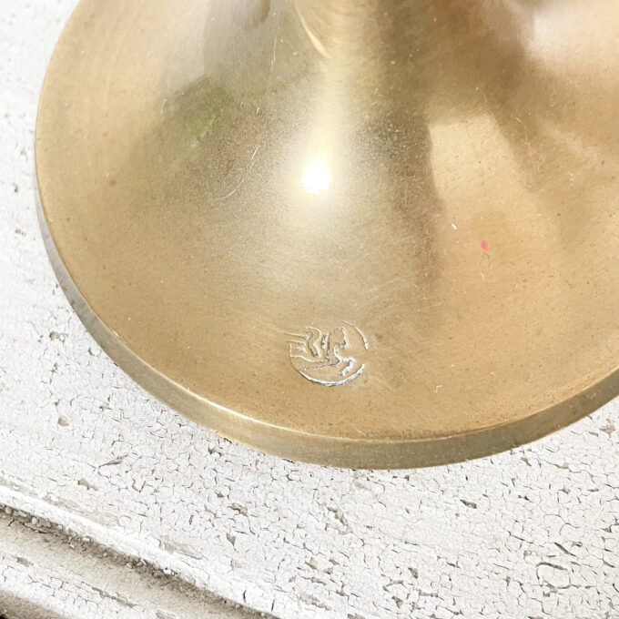 image petit bougeoir en laiton