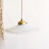 image suspension opaline blanche