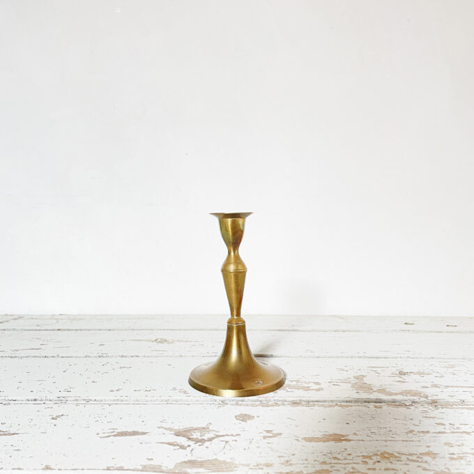 image petit bougeoir en laiton