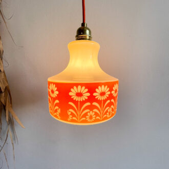 photo suspension vintage orange