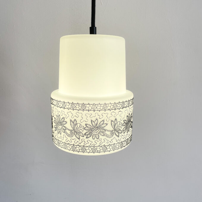 Photo suspension vintage noir et blanc