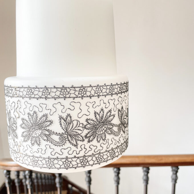 Photo suspension vintage noir et blanc