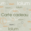 Carte cadeau image carte cadeau